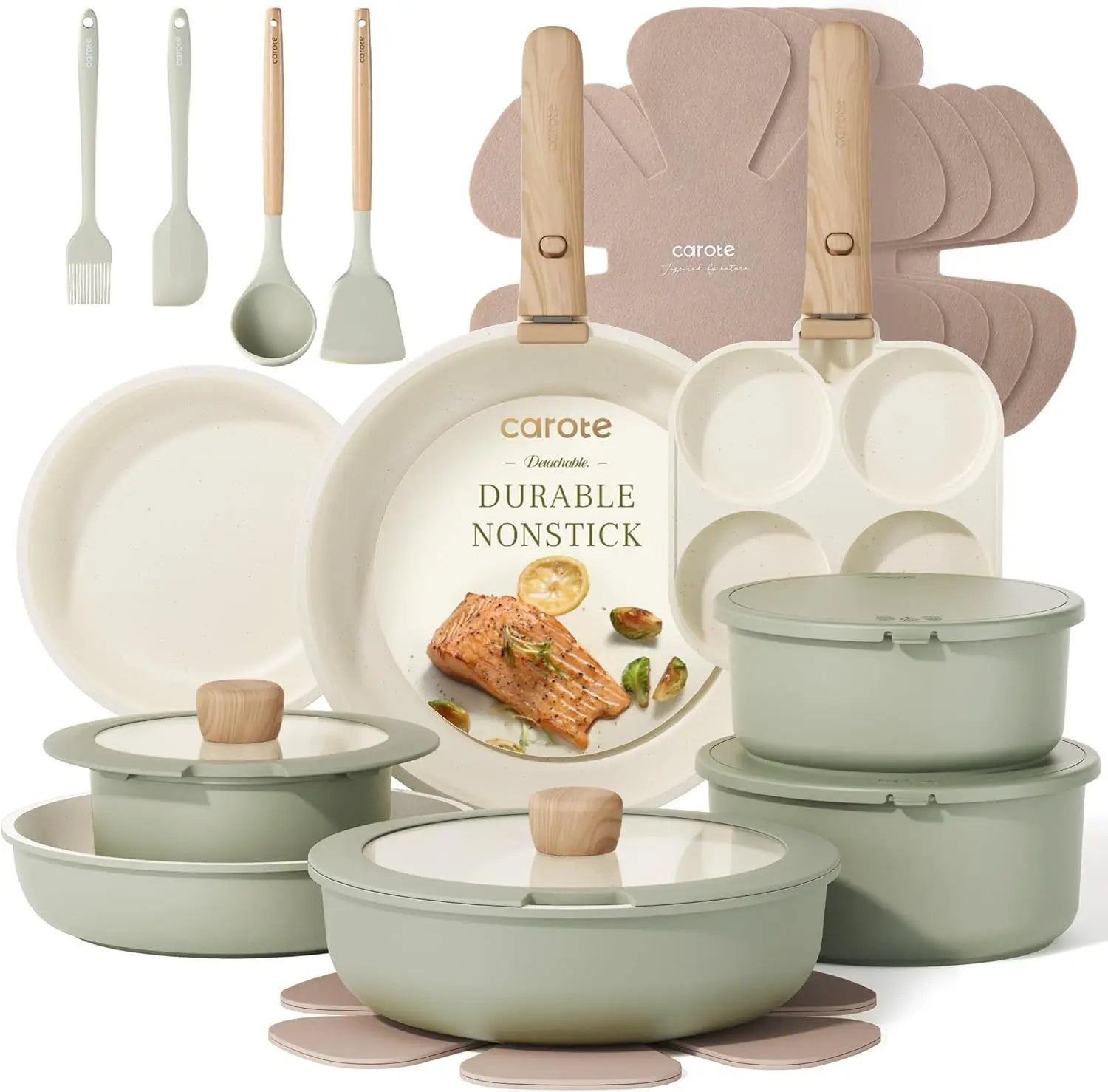25-Piece Non-Stick Cookware Set